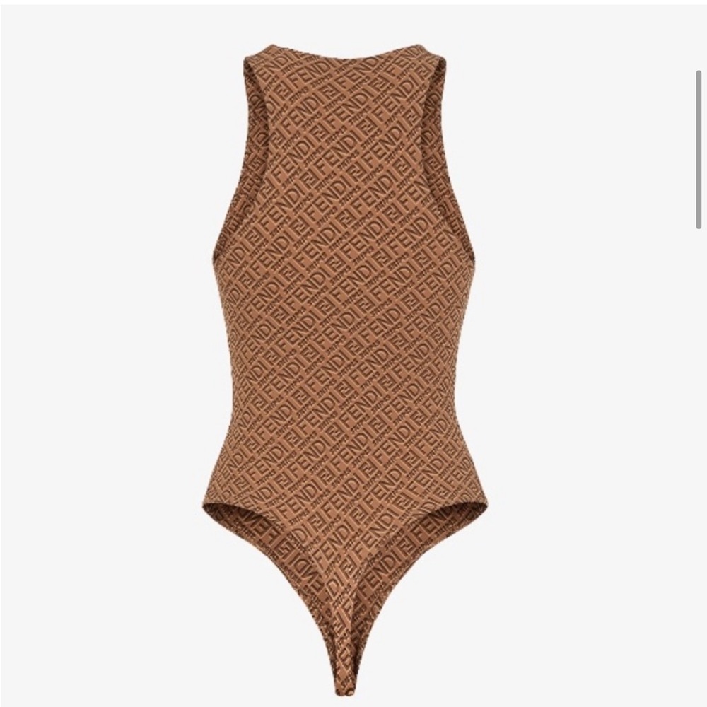 FENDI x SKIMS High Neck Bodysuit NWT size M California - Picture 2 of 8